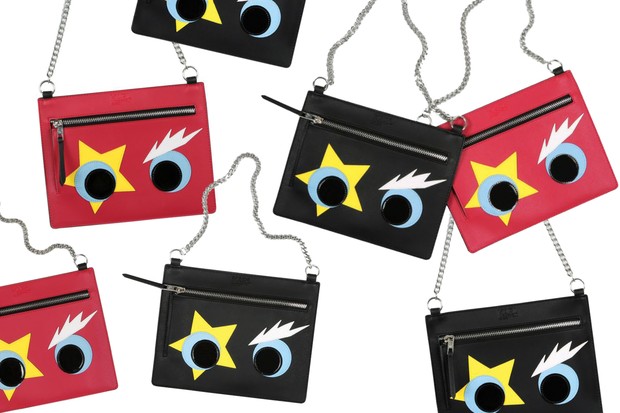 Clutch prévia da coleção de Lagerfeld para Riachuelo. Foto: divulgação. 