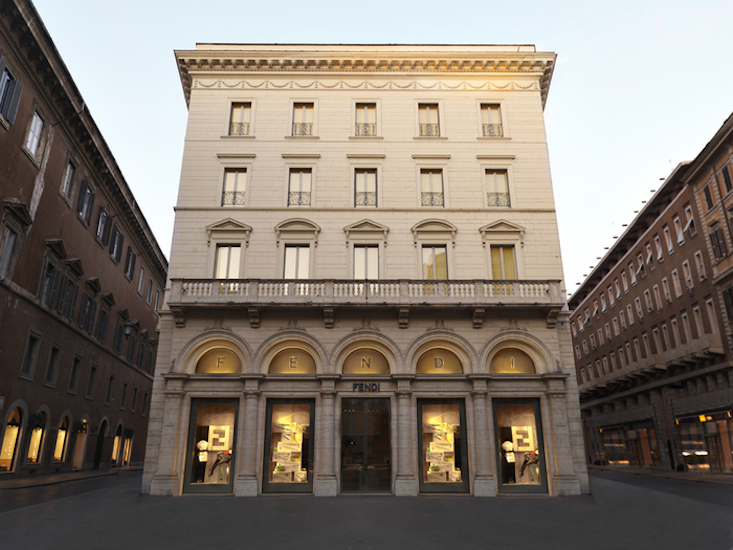 Fendi abre o hotel de luxo mais exclusivo de Roma Fendi abre o hotel de luxo mais exclusivo de Roma