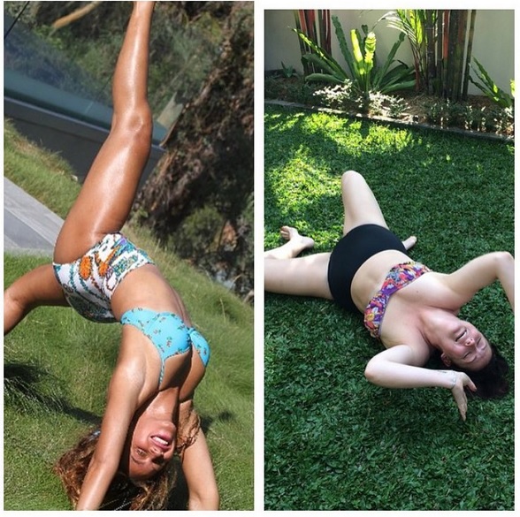 Celeste Barber recriou as principais fotos de celebridades (Foto: Reprodução Instagram)