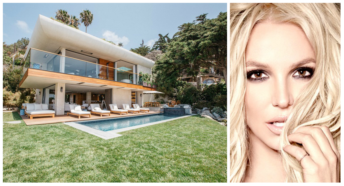 Britney Spears ficou hospedada na mansão com os filhos, o irmão e a sobrinha. Fotos: divulgação.