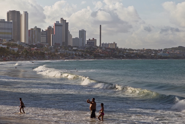 Praia de Natal, no Rio Grande do Norte (Foto: Marcelo Andrade/Gazeta do Povo)