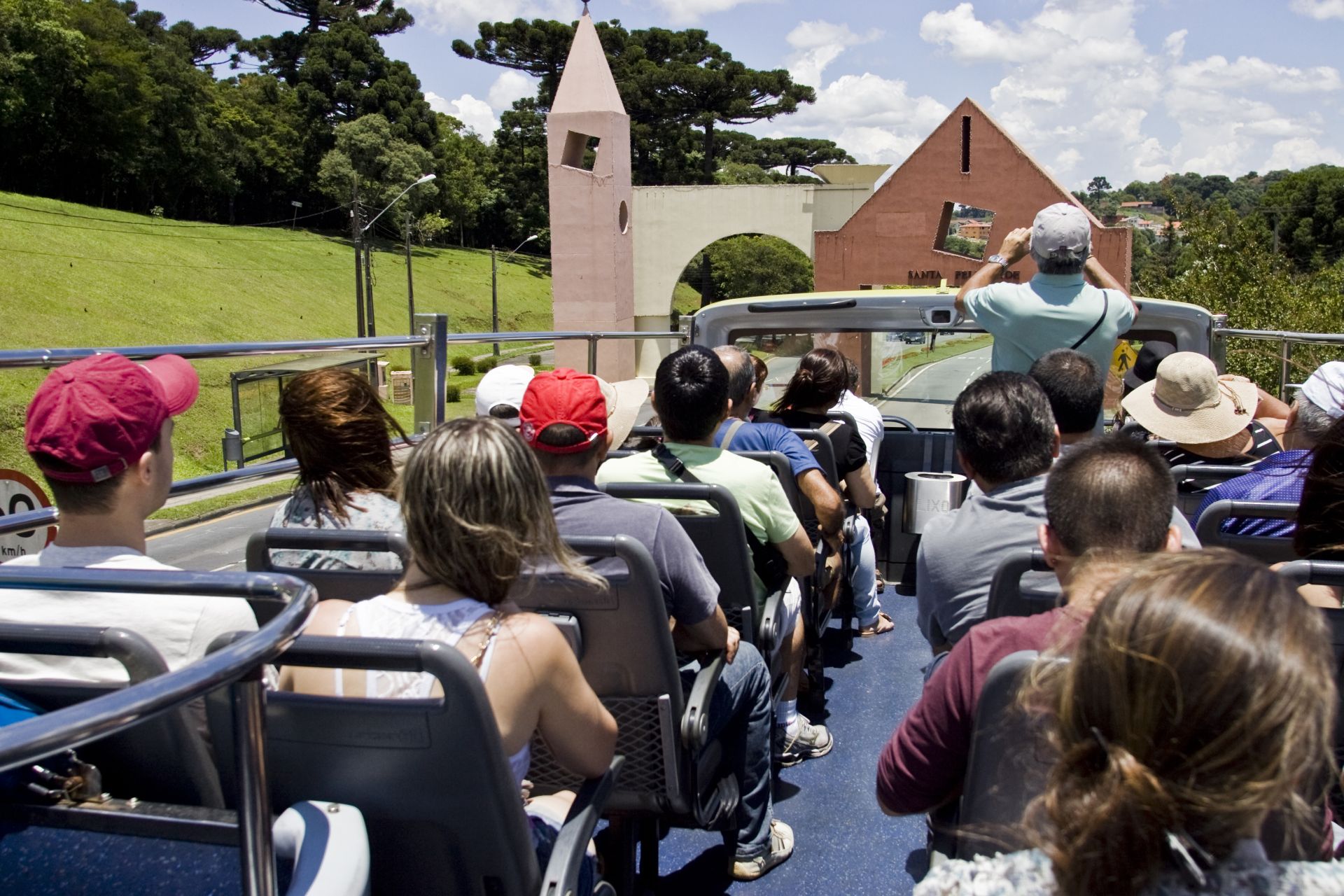 Linha Turismo ganhou dois novos pontos no bairro de Santa Felicidade (Foto: Marco Andre Lima / Agencia de Noticias Gazeta do Povo)