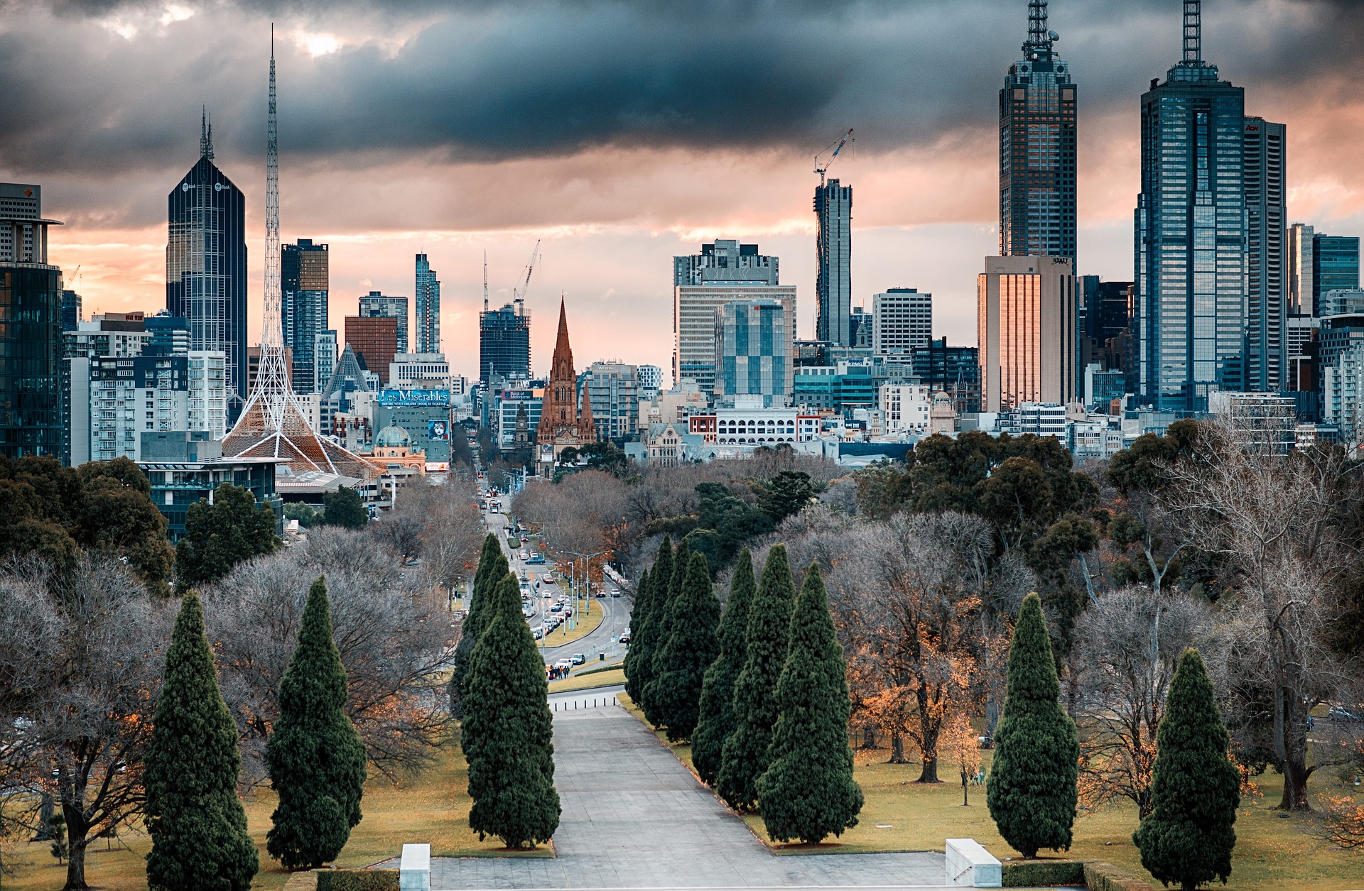 Melbourne tem atualmente 4,7 milhões de habitantes. Foto: Visualhunt Melbourne tem atualmente 4,7 milhões de habitantes. Foto: Visualhunt