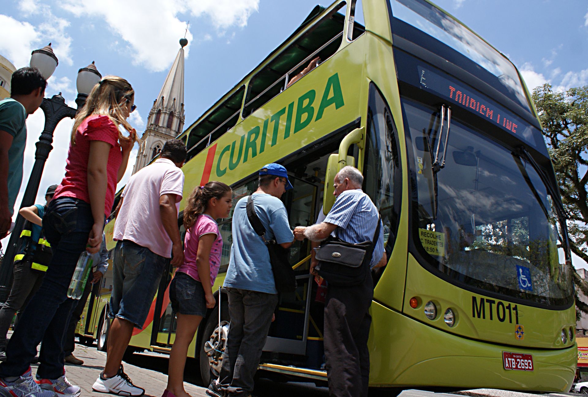 Passeio musical sairá da praça tiradentes. Foto: Marco Andre Lima / Agencia de Noticias Gazeta do Povo)