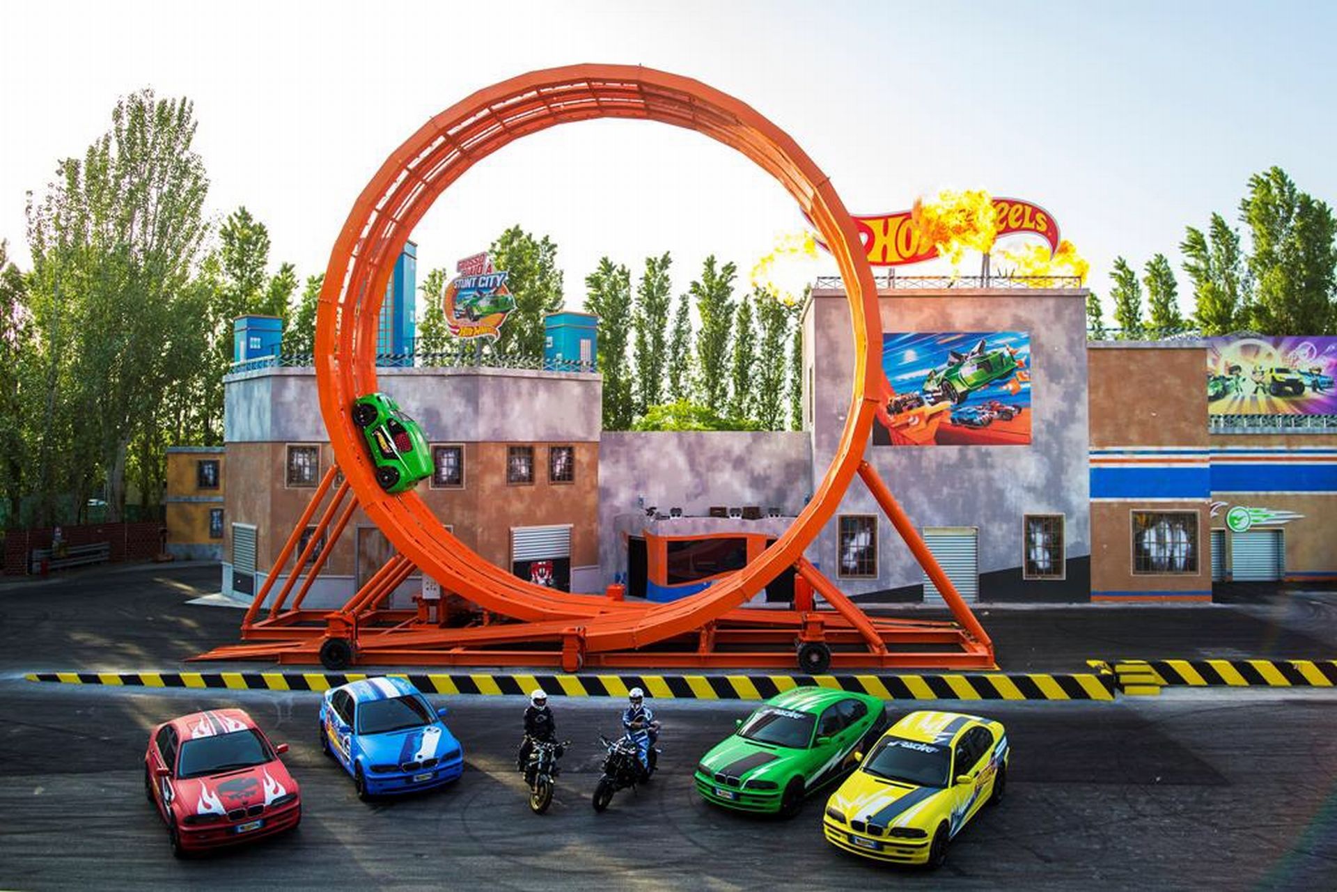 A arena Hot Wheels terá cerca de 30 mil metros quadrados com atrações da marca de carrinhos. Foto: divulgação.