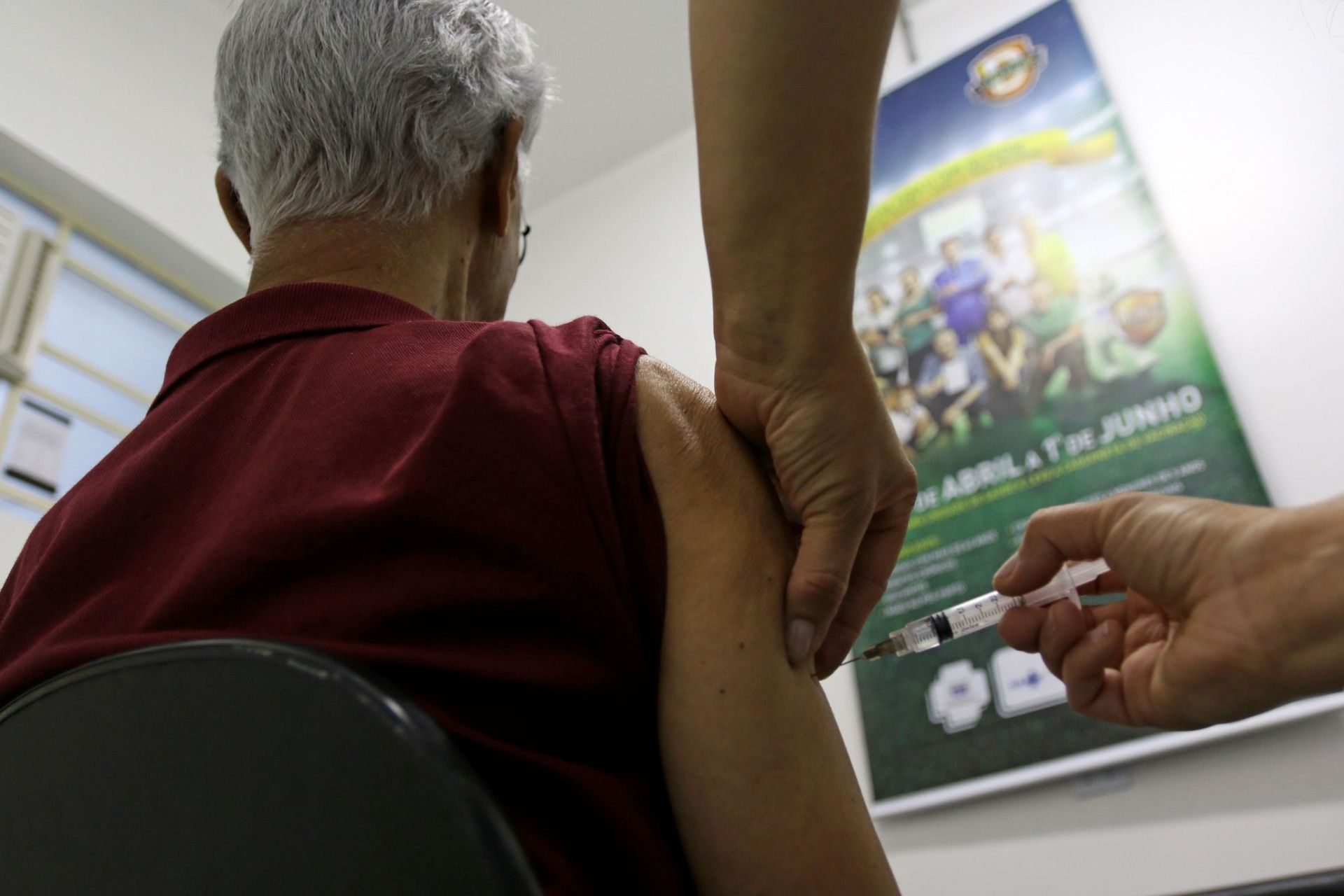 Governo está com dificuldade em atingir a meta de 90% de imunização entre os grupos prioritários. Foto: Rodrigo Nunes/MS