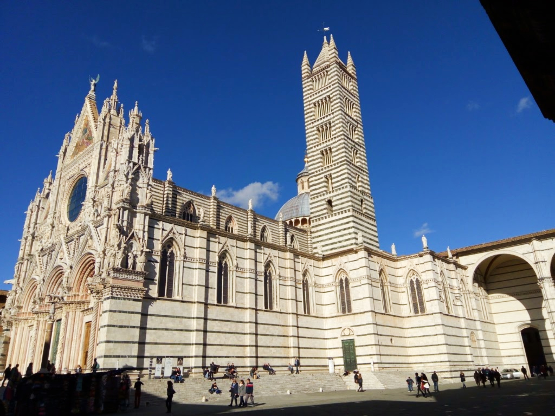 Catedral de Siena, na Itália. Foto: Carolina Werneck/Gazeta do Povo Catedral de Siena, na Itália. Foto: Carolina Werneck/Gazeta do Povo