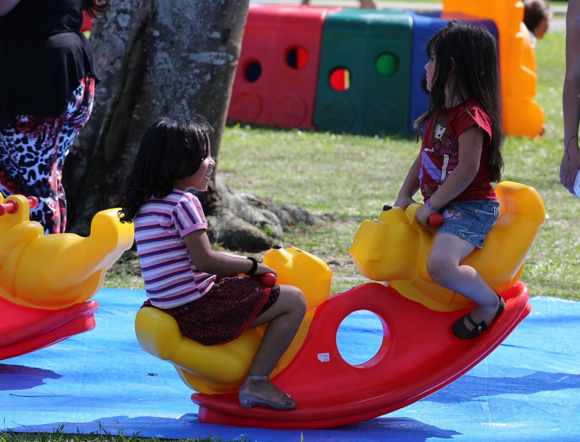 Festa no Parque Barigui tem brinquedos infláveis, atividades educativas e contação de histórias. Foto: Arquivo/Gazeta do Povo. 
