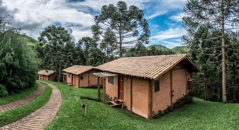 A Pousada Casa Campestre, eleita a melhor pousada do mundo, recebe apenas três casais por vez, um em cada chalé. Foto: Jefferson Renó/Pousada Casa Campestre.