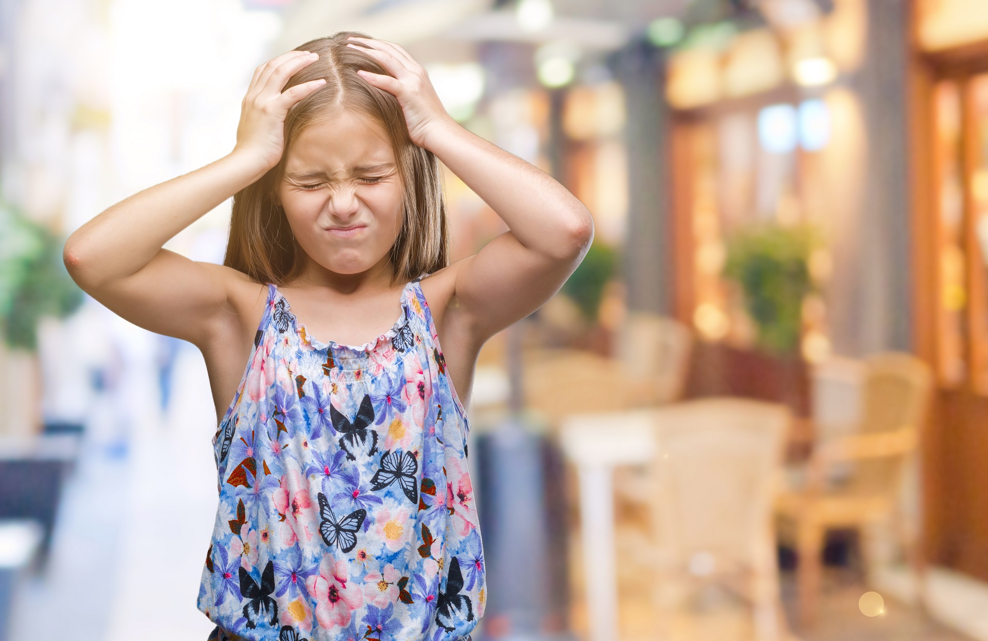 Pancada ou batida forte na cabeça pode trazer problemas. Foto Bigstock .