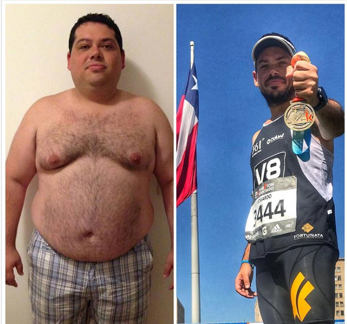 O consultor Eduardo Trombini chegou a pesar 132 quilos antes de realizar a cirurgia que mudou sua vida. Foto: Reprodução/ Instagram O consultor Eduardo Trombini chegou a pesar 132 quilos antes de realizar a cirurgia que mudou sua vida. Foto: Reprodução/ Instagram