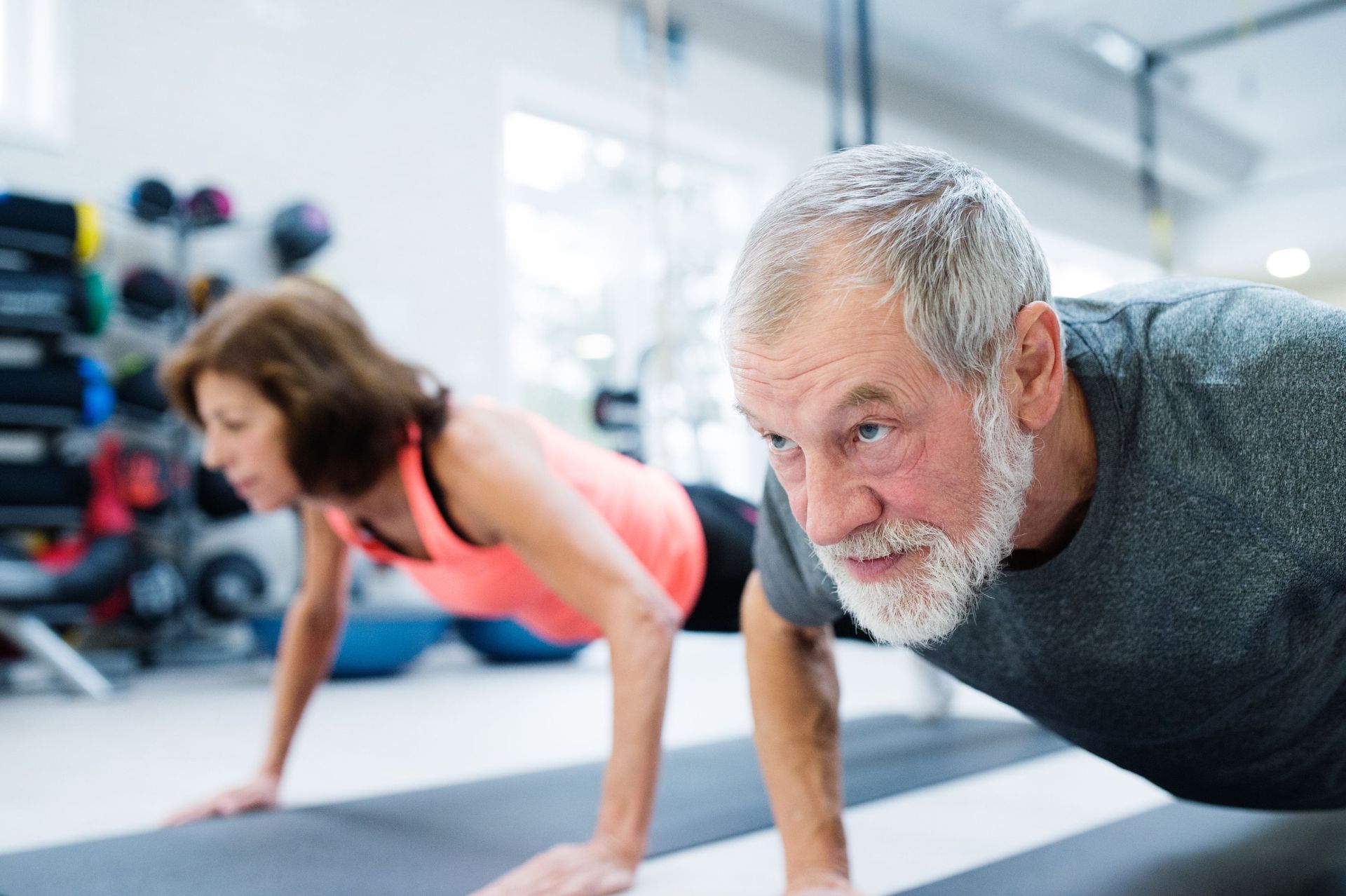 A perda de massa muscular se acentua em idosos, mas pode ser revertida em qualquer idade. Foto: Bigstock. A perda de massa muscular se acentua em idosos, mas pode ser revertida em qualquer idade. Foto: Bigstock.