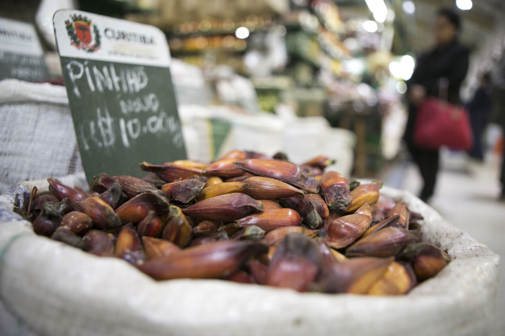 Pinhão: rico em fibras, quem come muito à noite pode ter efeitos indesejados (Foto: Marcelo Andrade / Gazeta do Povo) Pinhão: rico em fibras, quem come muito à noite pode ter efeitos indesejados (Foto: Marcelo Andrade / Gazeta do Povo)