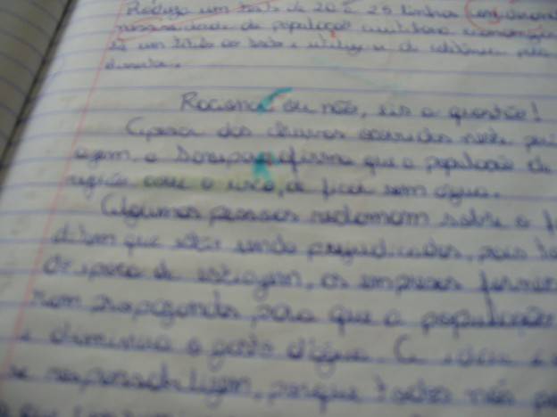 Arquivo Casa da Linguagem / Curso de Redação / 2007