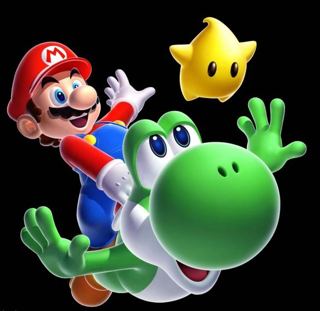 Mario entre as estrelas