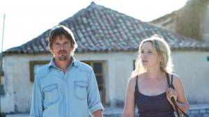 Jesse e Celine: os atores Ethan Hawke e Julie Delpy ajudaram o diretor Richard Linklater a escrever o roteiro, pautado pelos longos diálogos. Jesse e Celine: os atores Ethan Hawke e Julie Delpy ajudaram o diretor Richard Linklater a escrever o roteiro, pautado pelos longos diálogos.