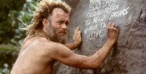Tom Hanks em Náufrago. (Foto: Divulgação)