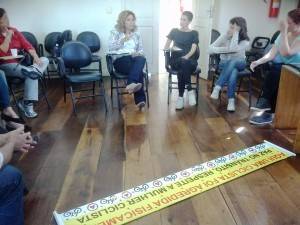 Reunião de ciclistas com secretária da mulher coloca em pauta o respeito às mulheres que pedalam.
