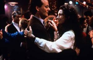 Dupla afinada: Bill Murray e Andie MacDowell redescobrem sentimentos ao longo de um único dia. 