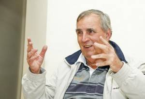 Farinhaki, o grande responsável por levar o Atlético de volta à Baixada. (Foto: Hugo Harada/ Gazeta do Povo)