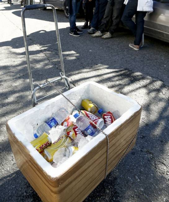 Bebidas nos estadios