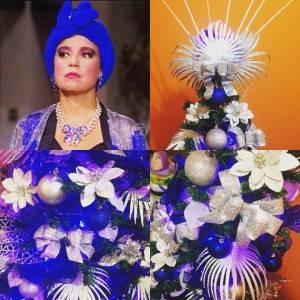 Uma árvore de Natal inspirada na Viúva Porcina