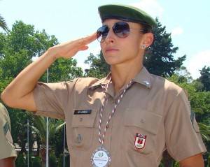 Atletas militares. Sim senhor!