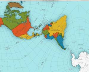 O mapa que você conhece está errado. O mundo, na verdade, é assim