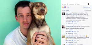 Morre Ninão, o cão curitibano que tem 500 mil seguidores no Facebook