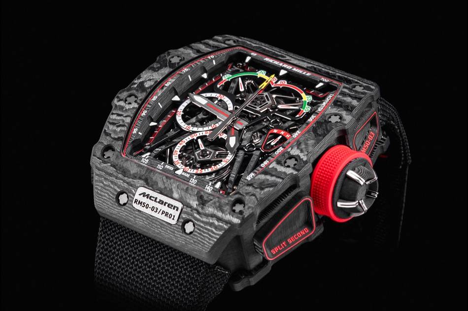Richard Mille cria o relógio mais leve do mundo em parceria com a McLaren Richard Mille cria o relógio mais leve do mundo em parceria com a McLaren