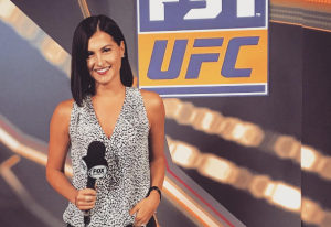 Repórter do UFC “se esconde” para não ver marido lutar