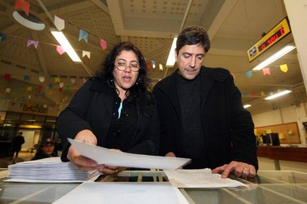Christiane Yared e o marido, Gilmar. Foto: Albari Rosa/Gazeta do Povo.