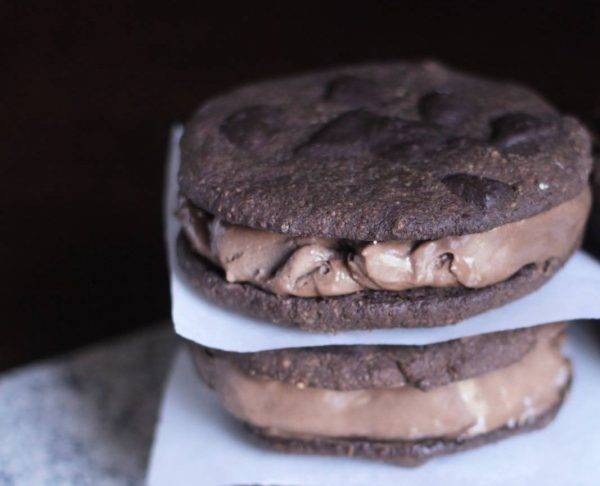 Sanduíche de cookies. Foto: Camila Monteiro/Divulgação