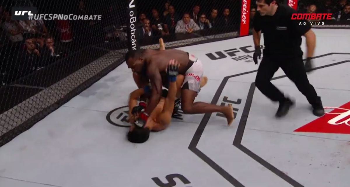 Derek Brunson atropela Lyoto Machida; veja o nocaute avassalador