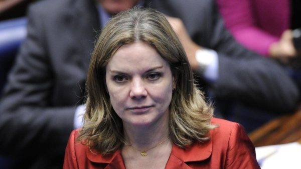 Gleisi Hoffmann. Foto: Pedro França/Agência Senado.