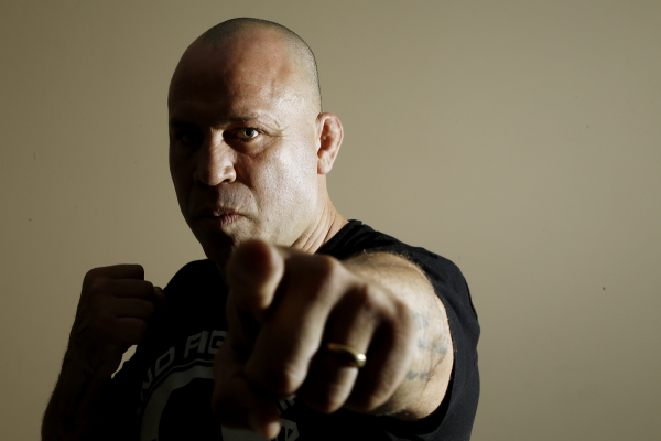 Wanderlei Silva quer lutar com Rampage Jackson e depois se dedicar à política. Foto: Hugo Harada/Gazeta do Povo.