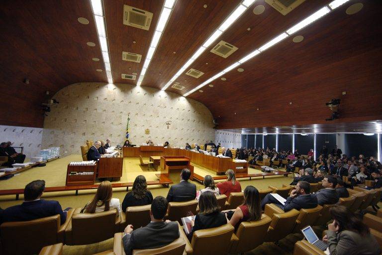 “TRF de Curitiba” volta para a gaveta do STF Sessão plenária do STF. Foto: Rosinei Coutinho/SCO/Arquivo STF