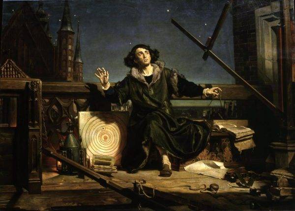 Um astrônomo revolucionário que só publicou sua teoria perto da morte, para que a Inquisição não o pegasse? Certamente não foi o caso de Nicolau Copérnico. (Imagem: Reprodução)