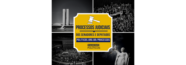 Ranking dos Políticos lança nova ferramenta para pesquisa de processos dos parlamentares