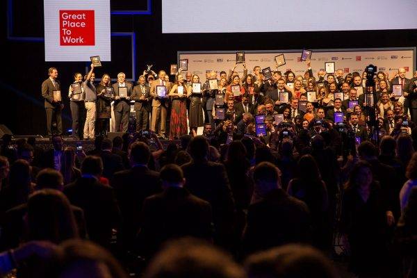 Great Place To Work premiou as 150 Melhores Empresas para
Trabalhar no Brasil na última segunda-feira (13), em São Paulo.
FOTO: Alexandre DiPaula e Hernandes