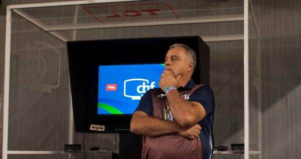 VAR utilizado na Copa do Brasil. Ivan Storti/Santos FC