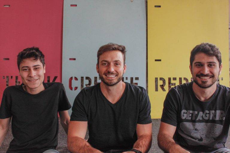 De Curitiba, startup é a “uber do aluguel de imóveis” Douglas de Lara, Eduardo Dória e Filipi Alarcan, fundadores da startup Zimobi. Foto: Divulgação