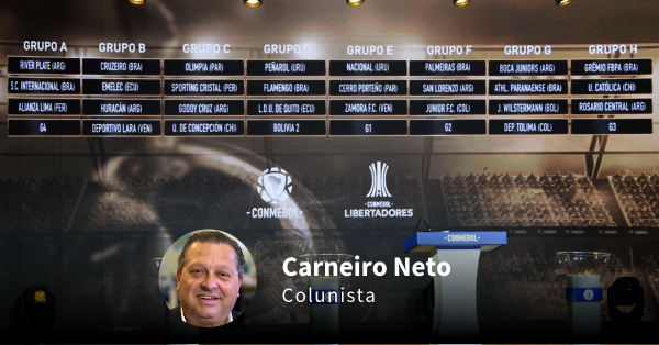 Carneiro Neto comenta o sorteio da Libertadores para o Athletico