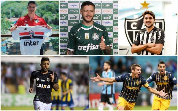 Selecionamos as melhores contratações do mercado da bola brasileiro.