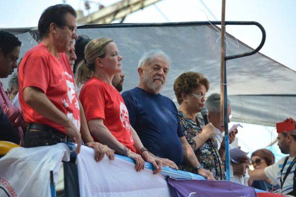 São Bernardo do Campo (SP) - Discurso de Lula no Sindicato dos Metalúrgicos do ABC.