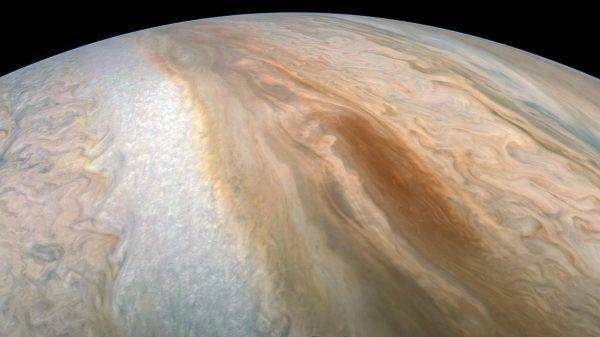 Não é bem a estrela de Belém que você estava esperando, certo? (Foto: NASA/JPL-Caltech/SwRI/MSSS/Kevin M. Gill)