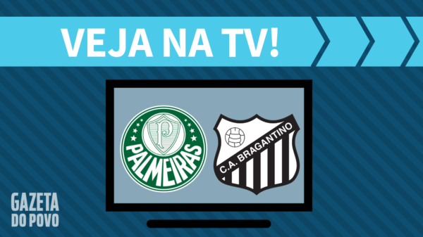 Palmeiras x Bragantino no Paulistão 2019.