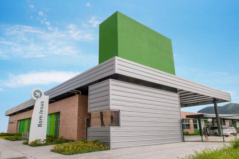 No Colégio Bom Jesus, a expansão veio depois da maturidade Unidade do Bom Jesus inaugurada em 2018 na cidade de Palhoça, em Santa Catarina. Foto: Divulgação
