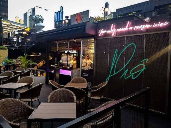 O Diô Wine Bar fica no centro da cidade, da recém-inaugurada Vila Urbana. (Fotos/ Divulgação)