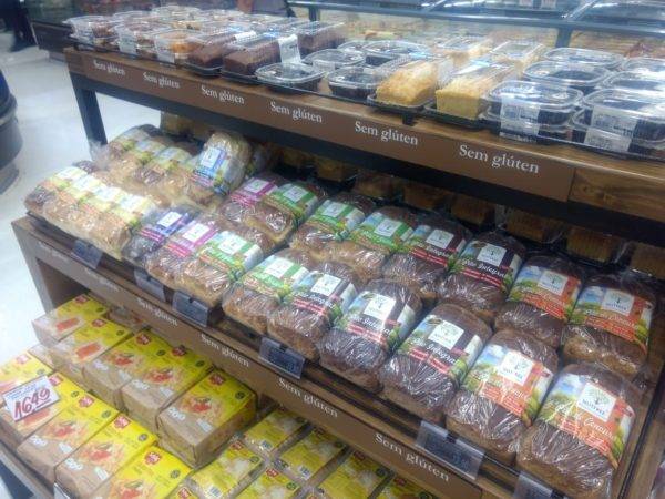 Cerca de 30 itens sem glúten, lactose, soja e caseína compõem o mix de produtos da Nutfree. Foto: Divulgação